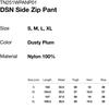 ThIs Is Never That Dsn Side Zip Pant Dusty Plum