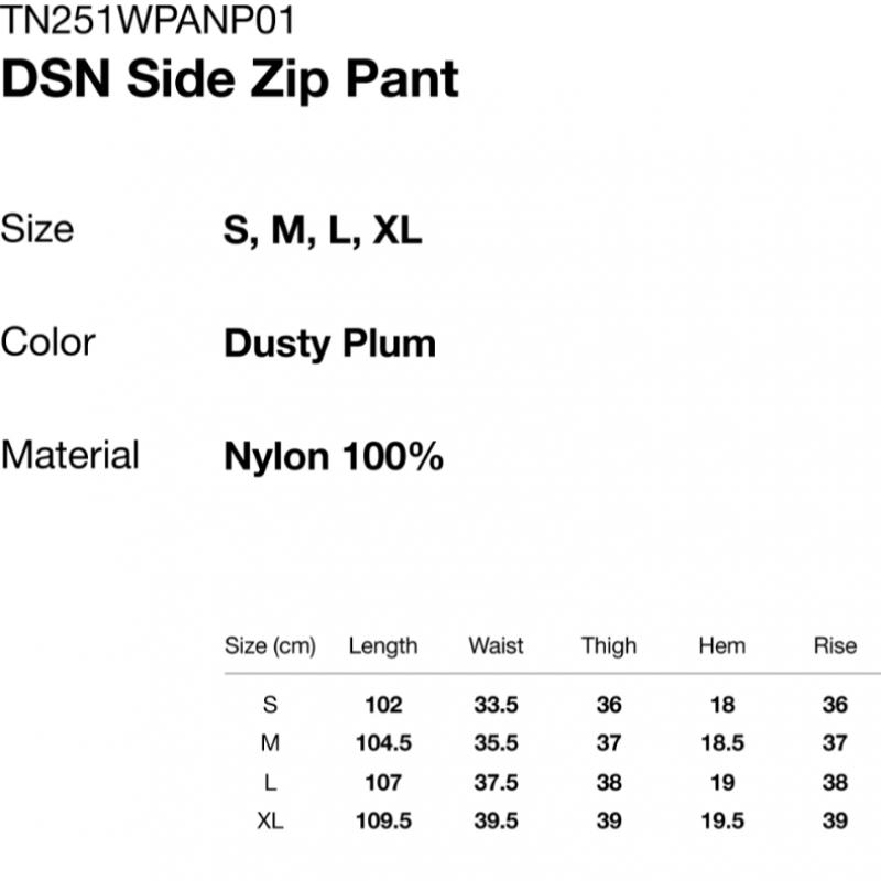 ThIs Is Never That Dsn Side Zip Pant Dusty Plum