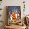 Disney Halloween Pooh Oil Painting Kit Home Bedroom Wall Decor Handmade Gift Art Crafts Supplies DIY Canvas Picture Decor
