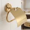 Kupfer Papierrollenhalter Exquisites Aussehen Toilettenpapierhalter Taschentuchrollenhalter Platzsparend