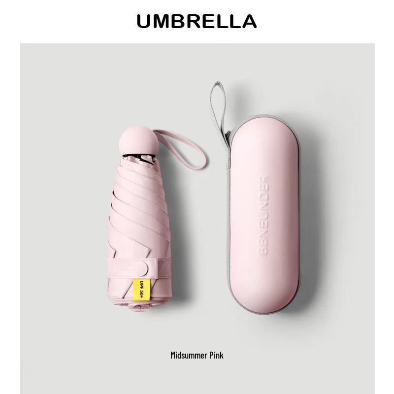 50% Off Women's Portable Sun Umbrella - Anti-UV, Manual Folding, Rain or Shine Parasol