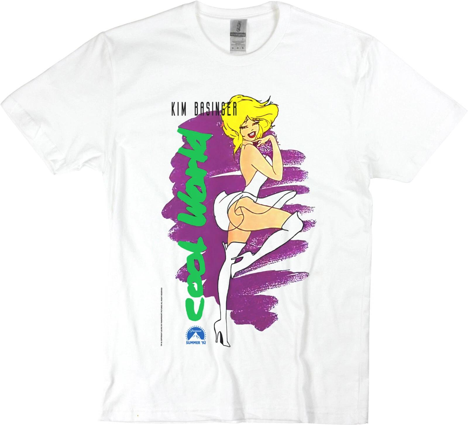 

Kim Basinger T shirt comfortable heavy cotton size L 2XL