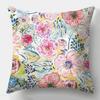 Floral Print Pattern Sofa Cushion Cover Pillowcase Home Decor Party Car Bedding