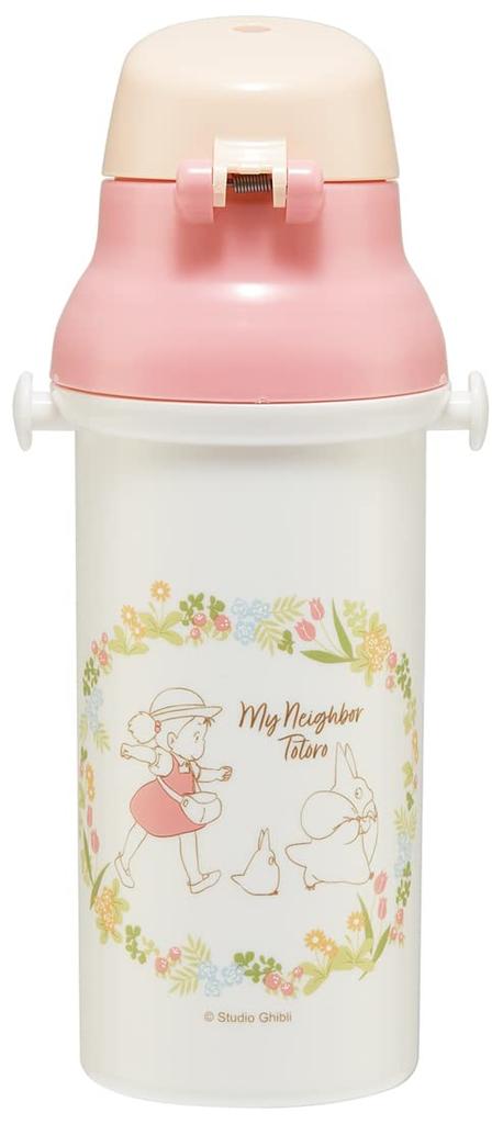 Skater-Wasserflasche Mein Nachbar Totoro Mei und ich, 480 ml, Mädchen, antibakterieller Kunststoff, hergestellt in Japan, Kinder, PSB5SANAG-A