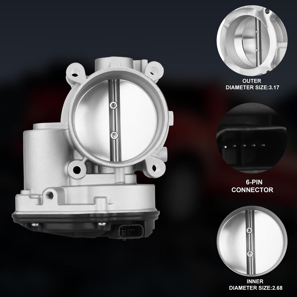 Throttle Body S20068 2011-2017 Ford Mustang Explorer Edge MKX 2013-2017 Taurus Flex F-150 2015-2017