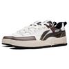 Li Ning Slip Resistant Durable Low Top Sports Casual Shoes Men Sneakers White Brown AGCT135-3
