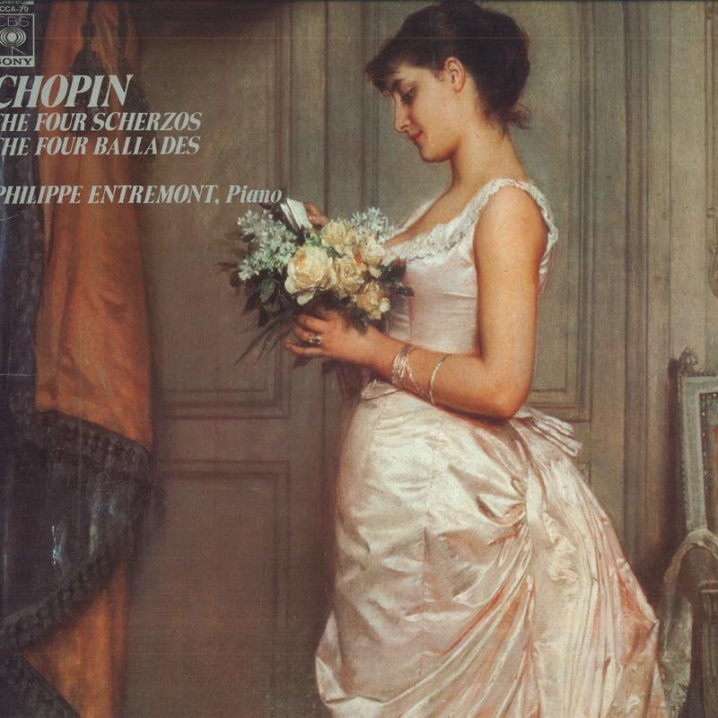 

LP Record PHILIPPE ENTREMONT(PIANO) - Chopin:the Four Scherzos/The Four B FCCA79 CBS SONY Japan Classical Used