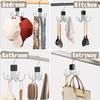 360° Rotating Storage Hanger Hook 6 Claw Metal Wooden Hook Up Belt Scarf Bra Tie Family Dormitory Storage Hanger