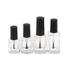 5/10/12/15Ml Empty Clear Glass Nail Polish Bottles With Brush Cap Refillable Containers For Nail Art Lip Golss Liquid Sample