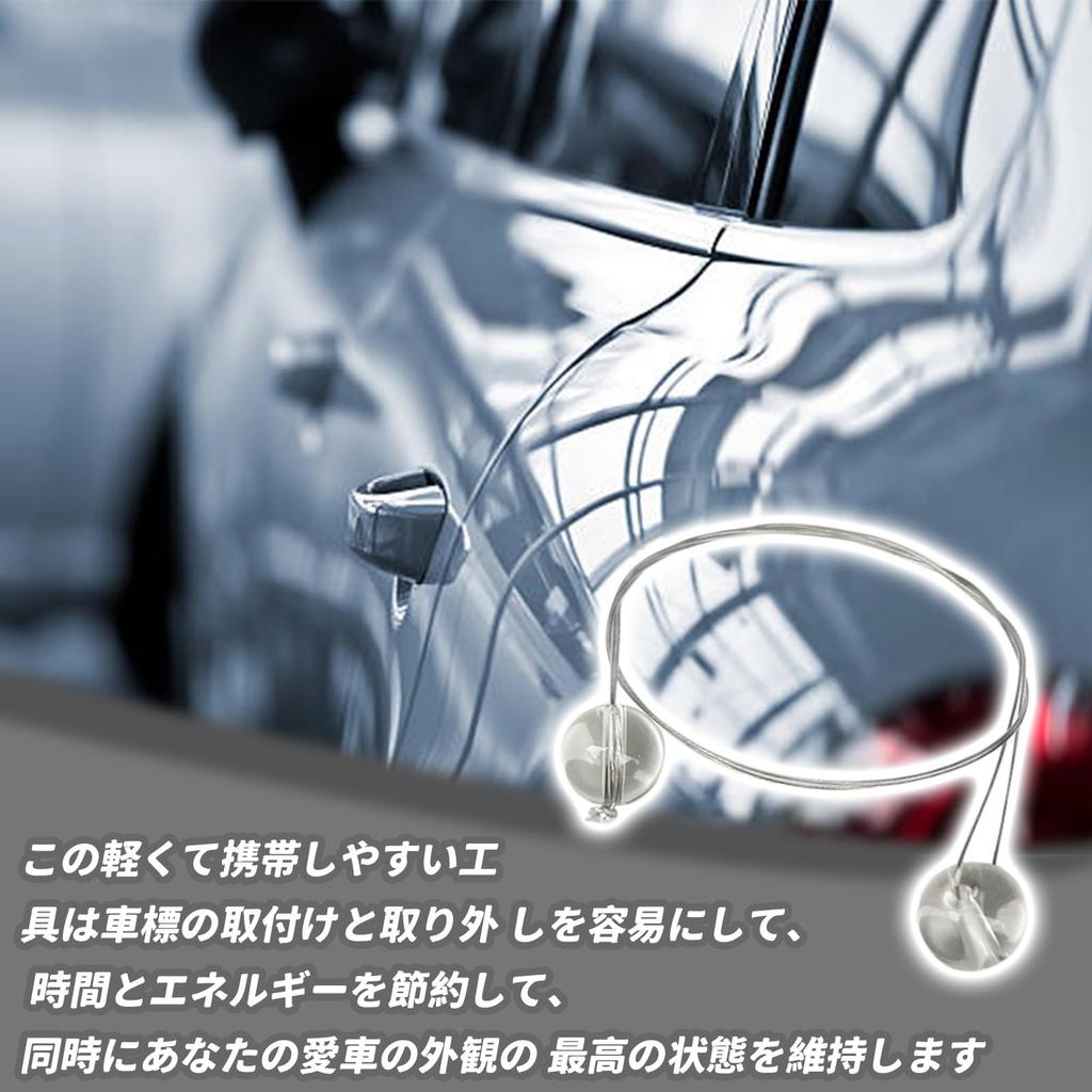 DELUXEFOX Emblem Remover Car Emblem Removal Line [3 Pcs] Emblem Removal Tool Car Decoration