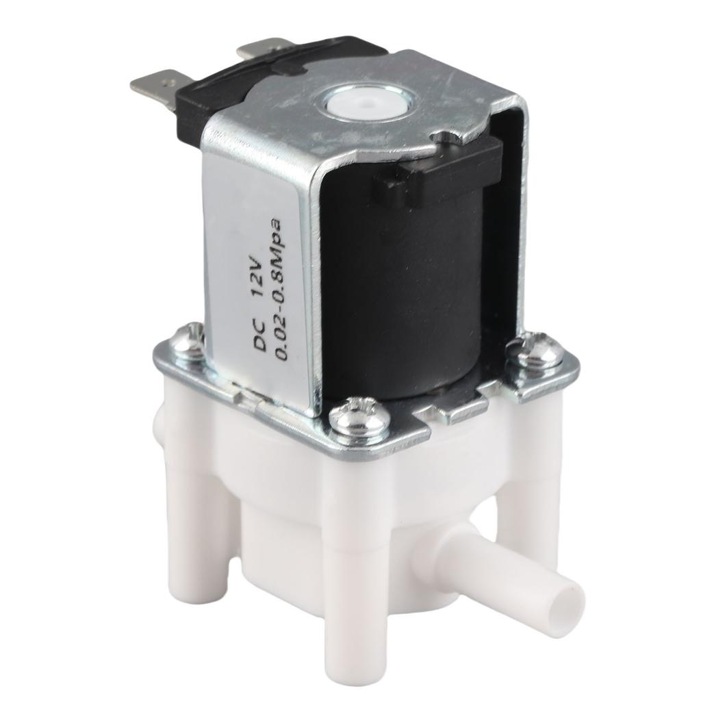 12V NC Normally Closed Quick Action Solenoid Water Valve Water Inlet Valve Electric Water Valve for Pure Water Machines Water Dispenser Washing Machin