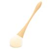 Nail Dust Brush Nylon Hair Nail Cleaning Brushes Nail Dust Removal Brush with Wooden Handle