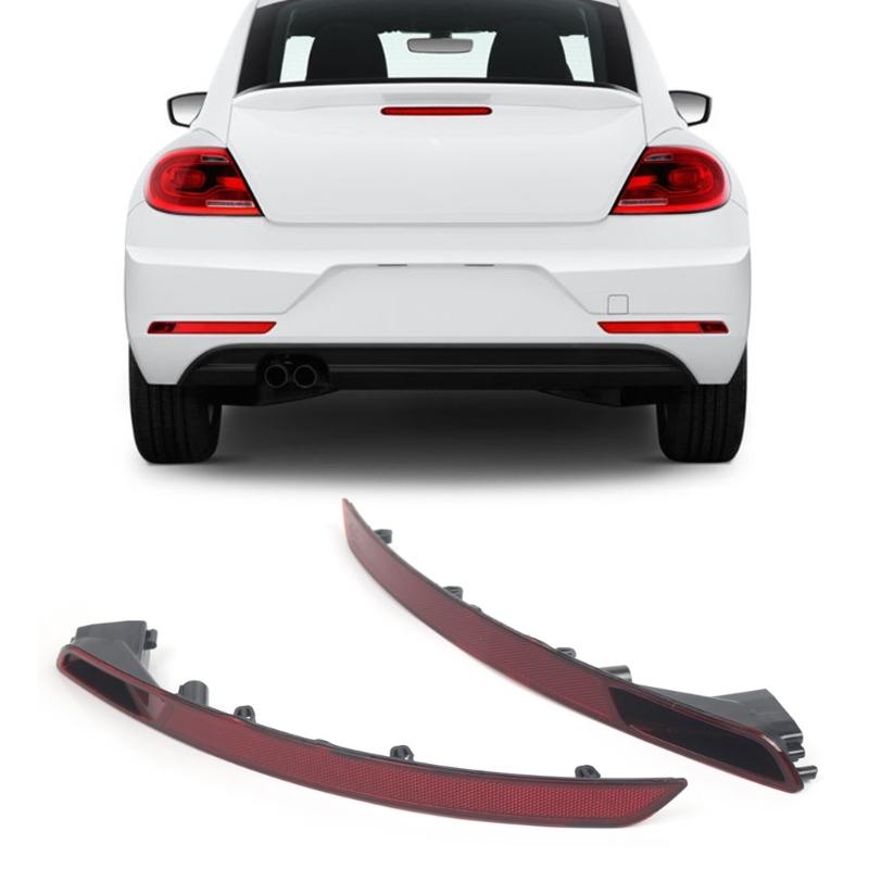 Lente Refletora de Luz do Para-choque Traseiro Lâmpada de Freio Lâmpada de Parada Refletor sem Lâmpada Para 5C 2016-2019 5C5945701D