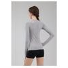 Sports Tops For Women In Autumn And Winter, Tight Fitting Round Neck Yoga Clothes, Professional Running, Pilates Training, Gym Clothes, Long Sleeves