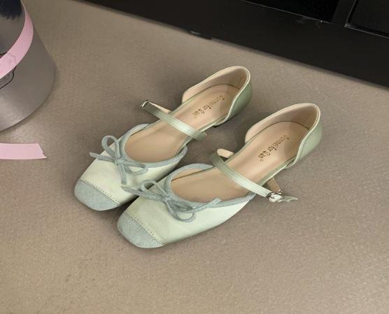 2025 Autumn and Winter New Fashion French Small Fragrant Gentle Evening Shoes with Flat Ballet Shoes