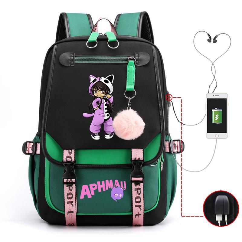 Harajuku Simple And Versatile Junior High School Student Schoolbag Female Lightweight Large-Capacity Junior High School Student Backpack