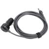 DC Car Power Cable Plug and Play Rubber Stable DC to Cigarette Lighter Car Power Supply Cord for Sat