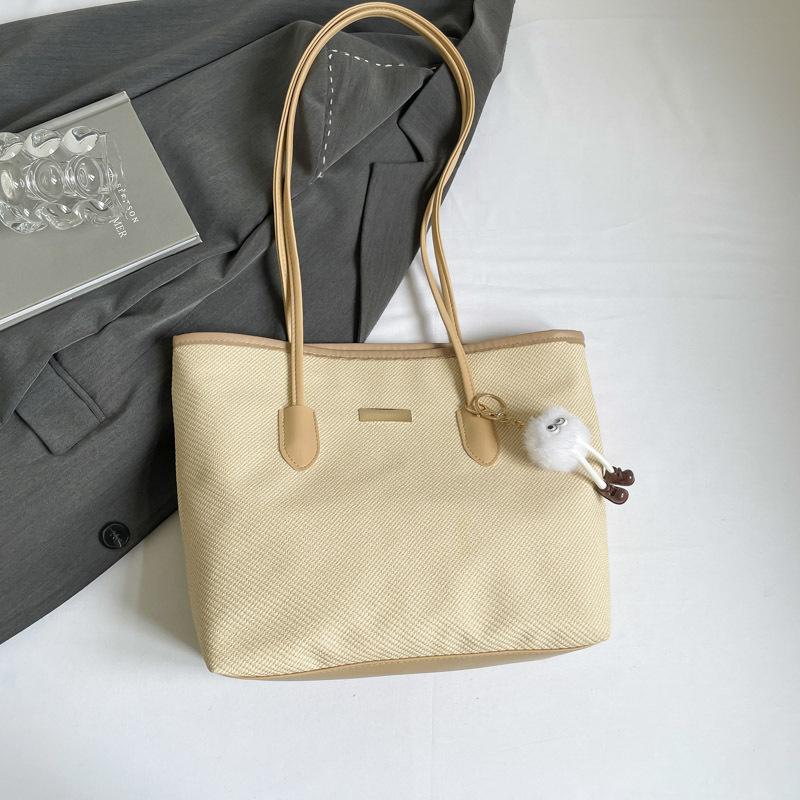 Korean-style Large-capacity Underarm Bag For Women 2026 Spring New Fashion Handbag Casual Commuter Shoulder Bags For Shopping