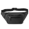 Mobile Phone Waist Bag Men's Wear-resistant Chest Bag Multi-compartment Crossbody Bag