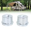 1.98 Inch Axle Grease Plugs Trailer Hub Dust   Grease Fitting   for Most Standard Axles 2000-3500 Lbs