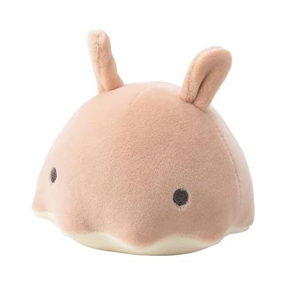 LIV HEART Mascot Marshmallow Aquamie Mendako (total length approx. 10.5cm) Plush Toy Fluffy 98206-26