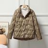 Winter New Women Plus Size Short Sweaters Coat Knitting Solid Jacket Loose Long Sleeve Wadded Coat
