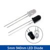 20/40PCS 3mm & 5mm 940nm LEDs Infrared Emitter and IR Receiver Diode Diodes Kit - for Remote Control Applications ,arduino