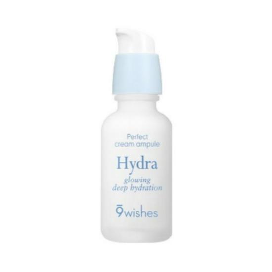 9wishes Hydra Cream Ampoule Deep Hydration Moisturizing Serum Cream 30ml