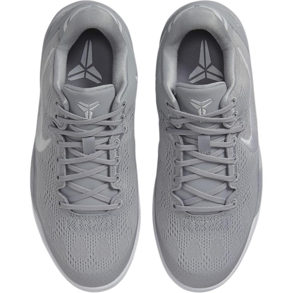 Nike Kobe 8 GS Wolf Grey Kids Sneakers White FN0266-003
