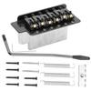 Tremolo System with Roller Single Locking Vibrato Bridge Tailpiece for ST Guitar