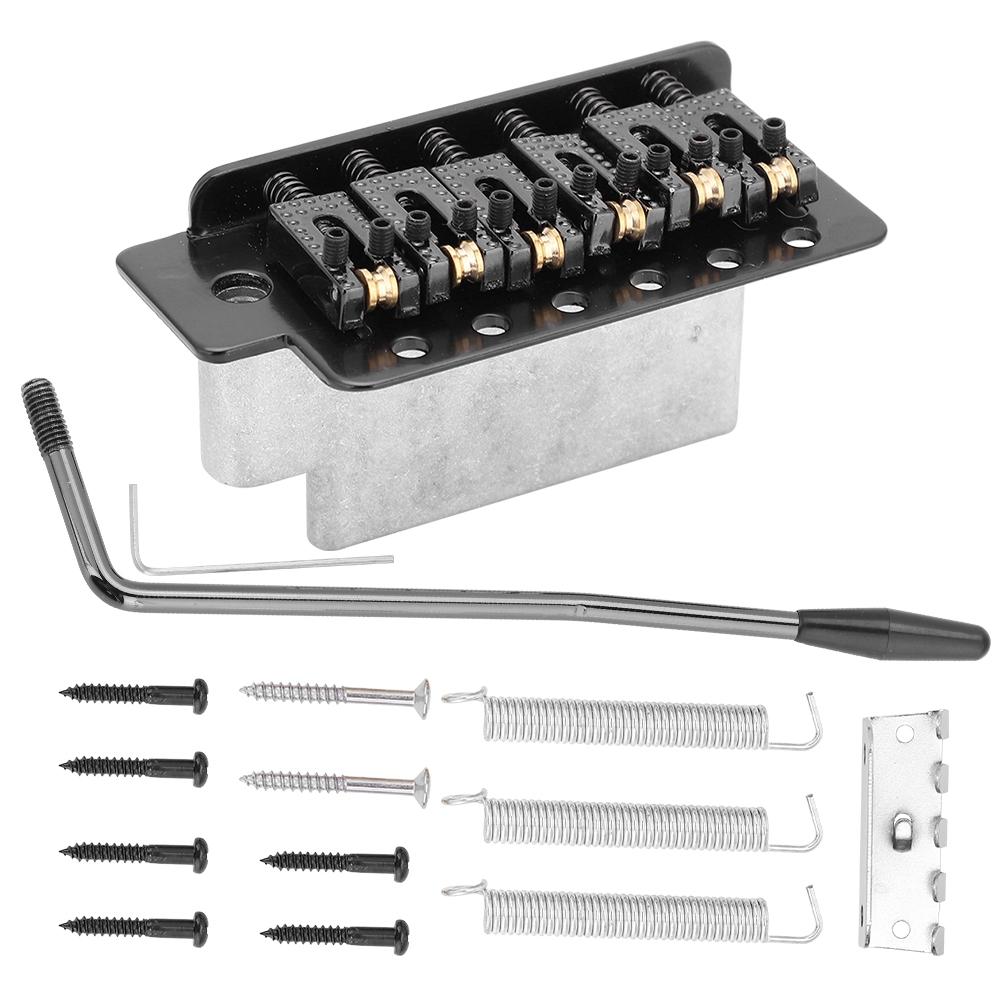 Tremolo System with Roller Single Locking Vibrato Bridge Tailpiece for ST Guitar