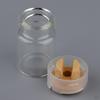 20 PCS Small Mini Transparent Jars Little Bottles With Stoppers