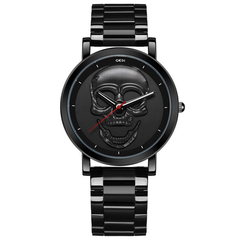 Trendy Skull Watch Ladies Niche Creative Stainless Steel Watch Waterproof Premium Watch
