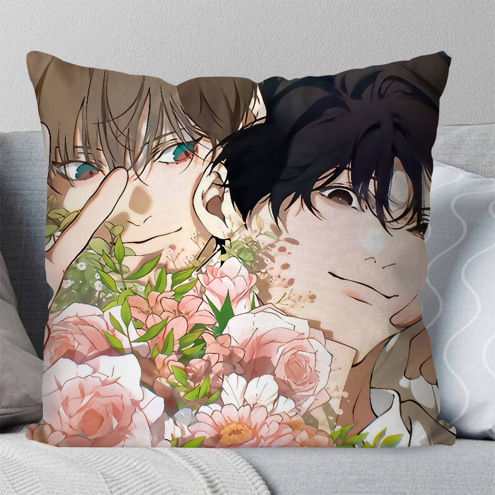 Lost In The Cloud Anime Pillow Case Fashion Square Pillowcase Bedroom Sofa Room Ins Decoration Leisure