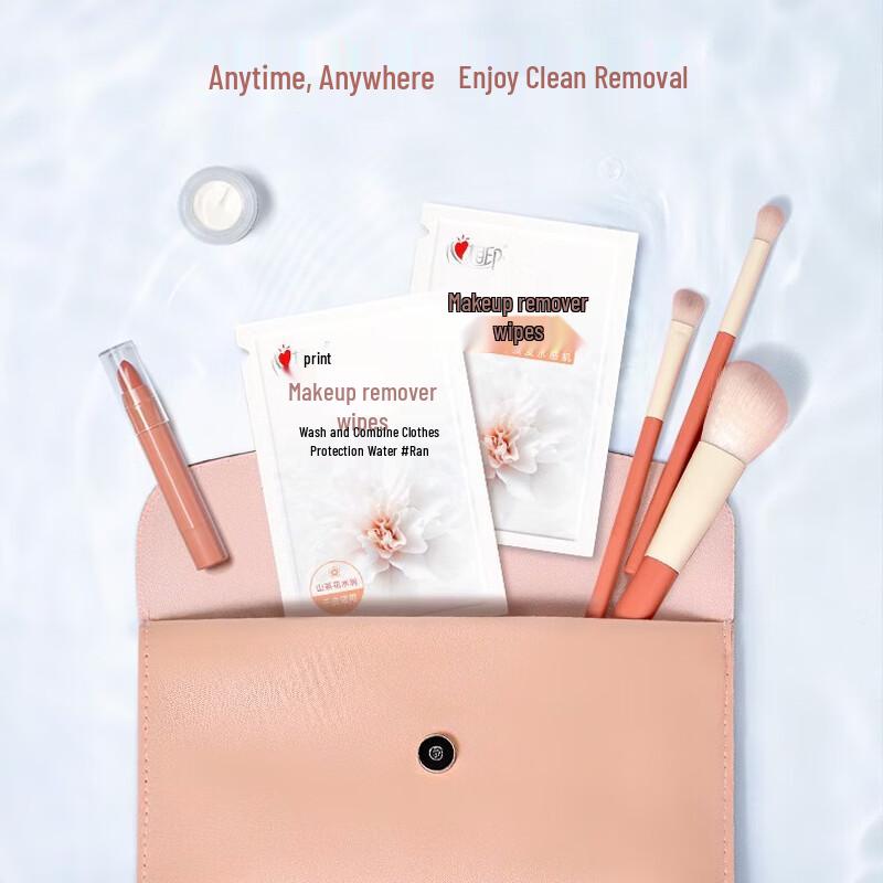 Heart Awaits Camellia Makeup Remover & Cleansing Wipes