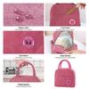 6L Portable Insulation Bag Lunch Tote Bag Thermal Cooler Handbag Reusable Waterproof Large Capacity Leak proof for