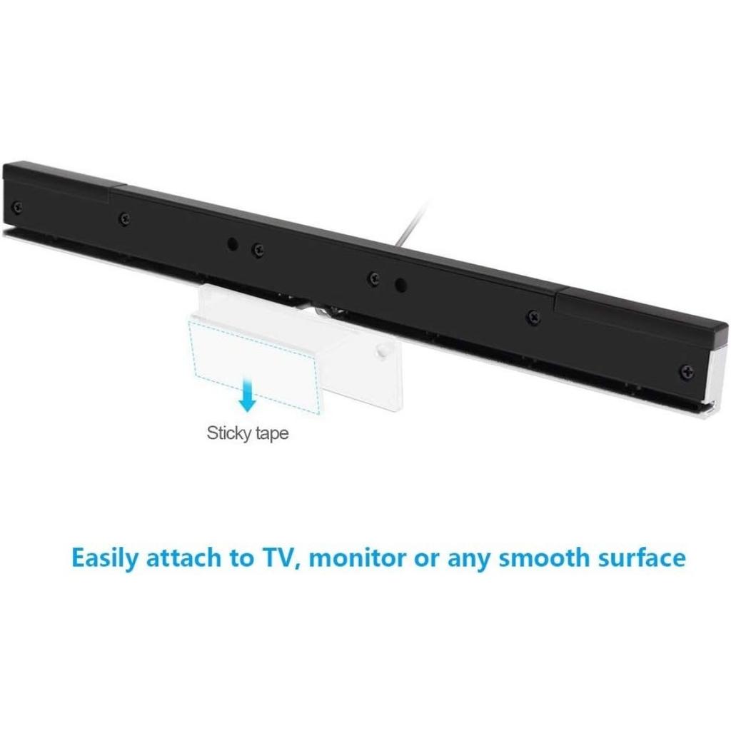 Replacement for Wii Sensor Bar Compatible with Wii U for Nintendo Wired Infrared Sensor Bar Wii Console Accessories