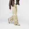 YERAD Women's 2026 Spring Khaki Wide-Leg Denim Pants