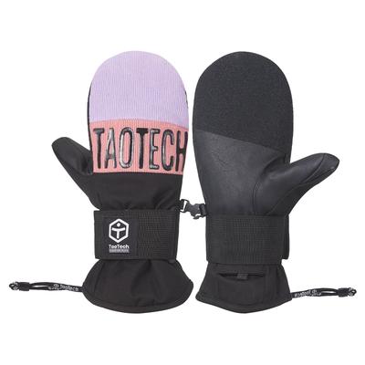 TaoTech Basic Snowboard-Fäustlinge mit Handgelenkstützen für Herren und Skihandschuhe mit Innenhand B in Größe Damen, Protektoren, Wasserdicht, Warm,
