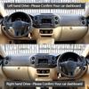 Car Dashboard Cover Protective Pad Dash Board Sunshade Carpet Anti-UV Dashmat for Volkswagen VW Tiguan MK1 2007-2015
