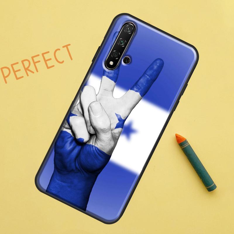 Honduras Flag For Huawei Nova 5T 9 10 SE 7i 8i 11i 12i Y60 Y61 Y70 Y72 Y73 Y90 Y91 P20 P30 P40 Lite Case