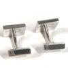Louis Vuitton Damier Logo Cufflinks Accessories Cuffs AG925 Silver
