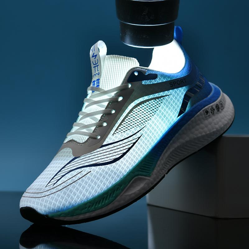 Fashion Men's Sports Shoes Lightweight Shock-absorbing Casual Shoe Outdoor Professional Basketball Tennis Breathable Non-slip Sneakers