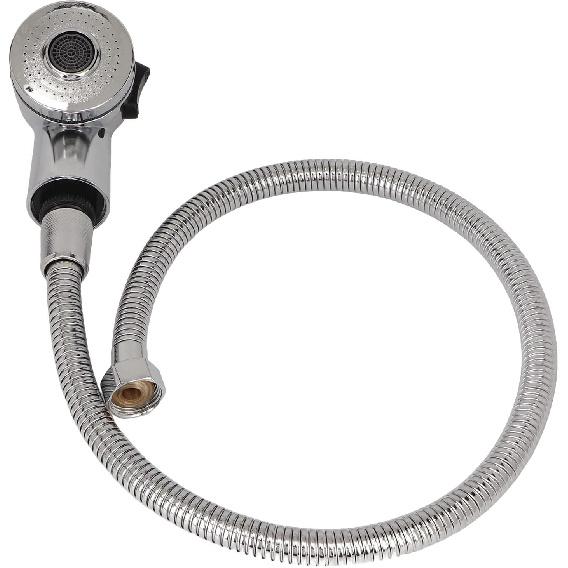 Sprayer Head and Sprayer Head and Hose Shampoo Bed Faucet Kit with 70cm Hose for Shampoo Bowl, Hose Shampoo Basin Sink Replacement Part for Salon,