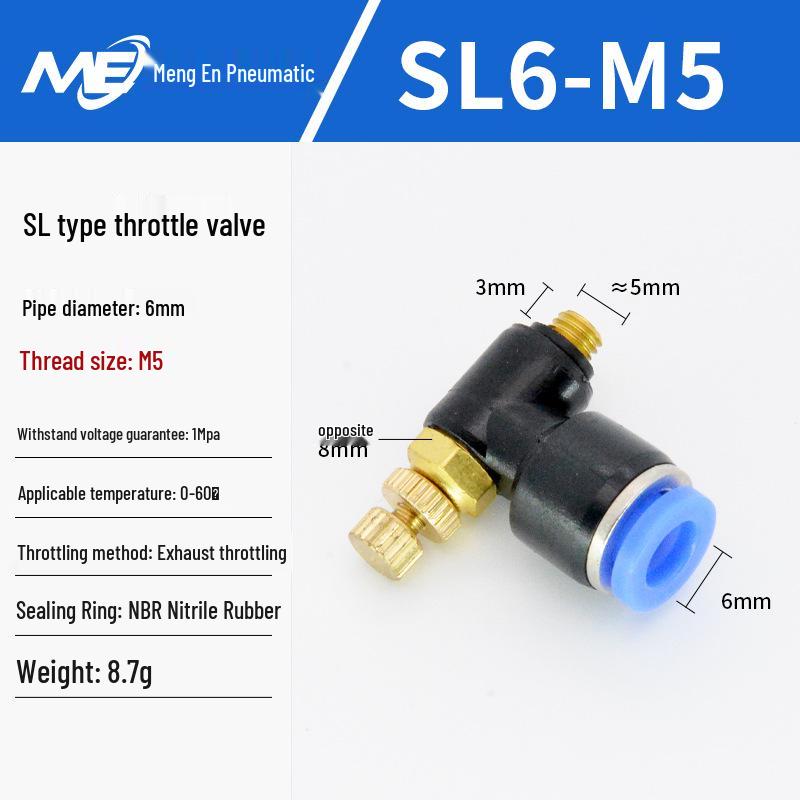 Copper Corrosion-Resistant Pneumatic Quick Connector Fitting for Air Compressors