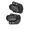Open Car Front Roof Header Lock Set with Left and Right Assembly Pair, Convertible Top Lock Parts for Roof Repair Position Service