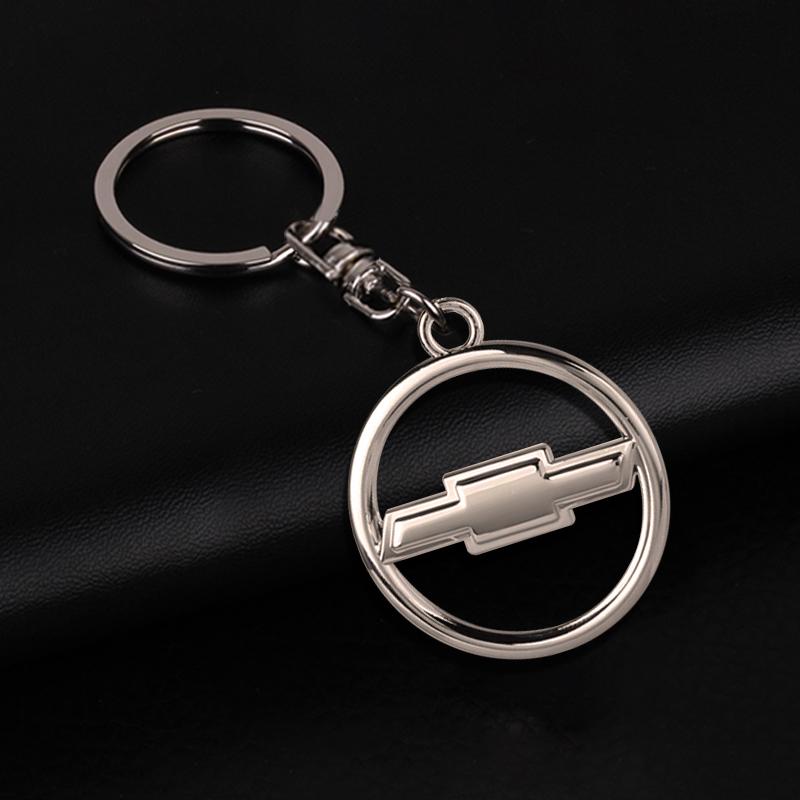 Car Logo Keychain Keyrings Key Holder Key-Bag Auto Accessories for Chevrolet Captiva Malibus Volt Silverado Spark Monza Crvalier