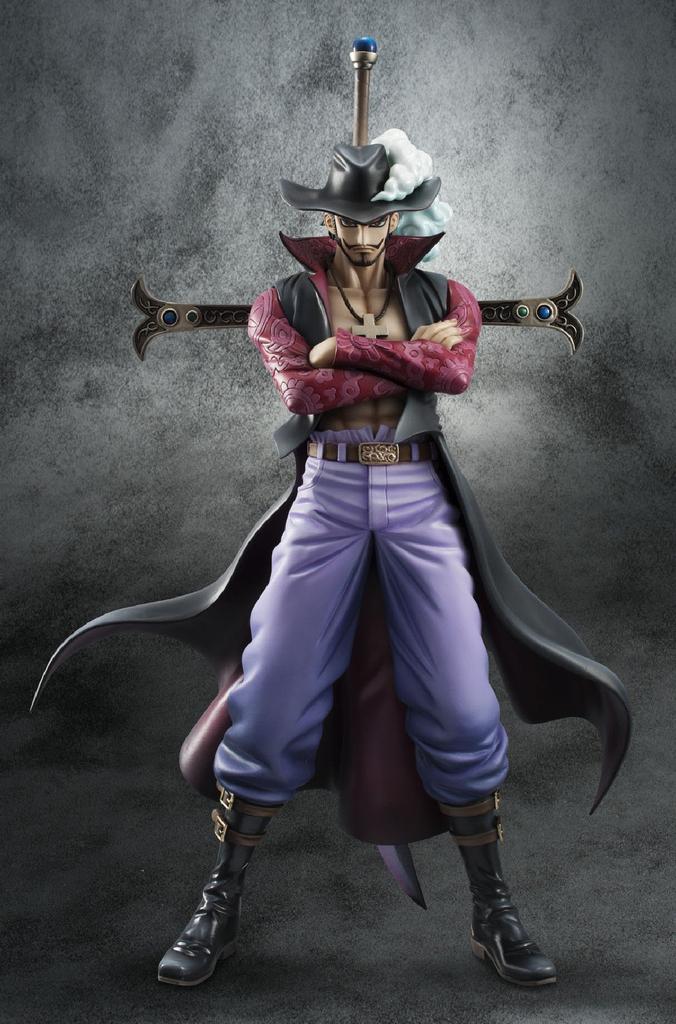 One Piece Series Dracule Mihawk Portrait.Of.Pirates NEO-DX Hawk-Eye Ver.2