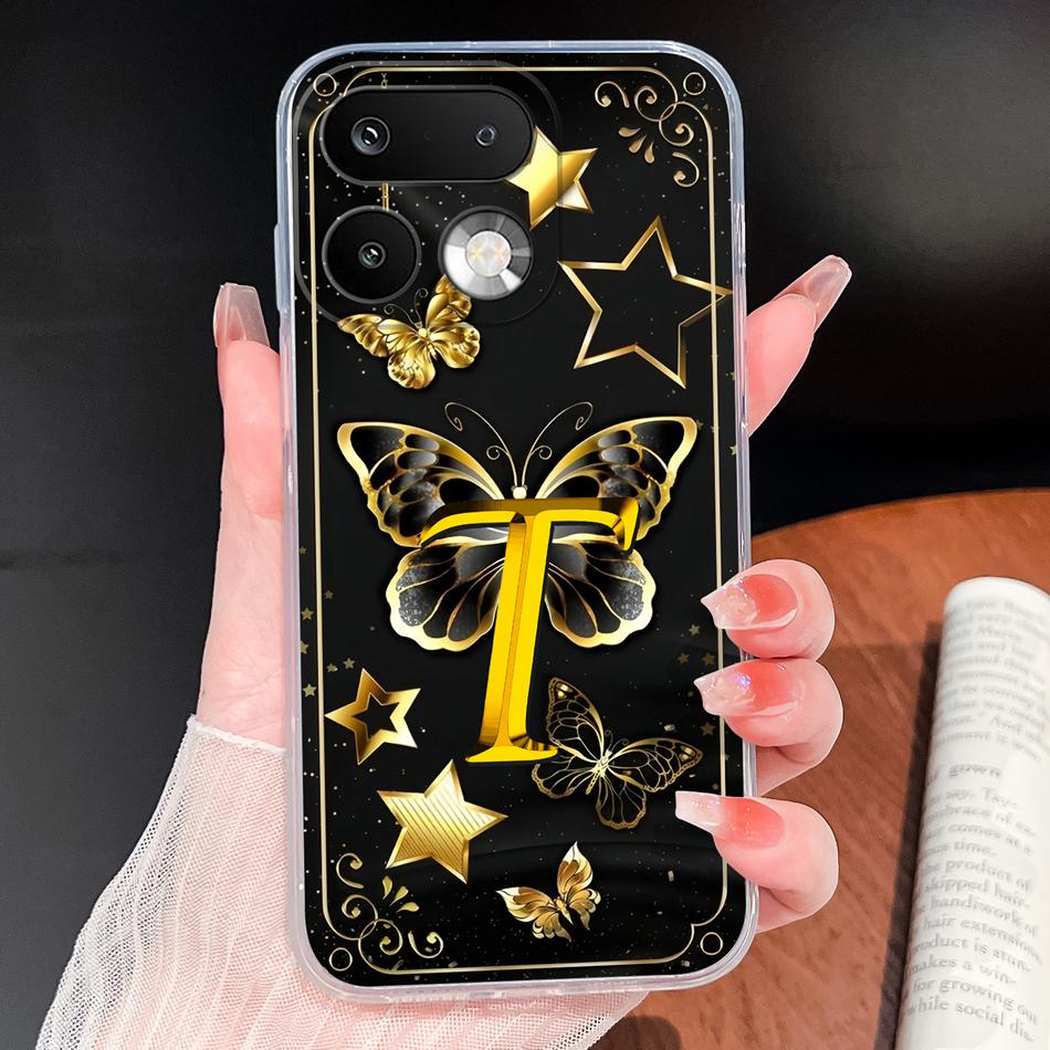 

For Realme 16 Pro Plus 5G Phone Case Dreamy Name Letters Clear Soft TPU Silicone Back Cover For Realme 16Pro+ Lightweight Funda Transparent&realme 16 Pro+