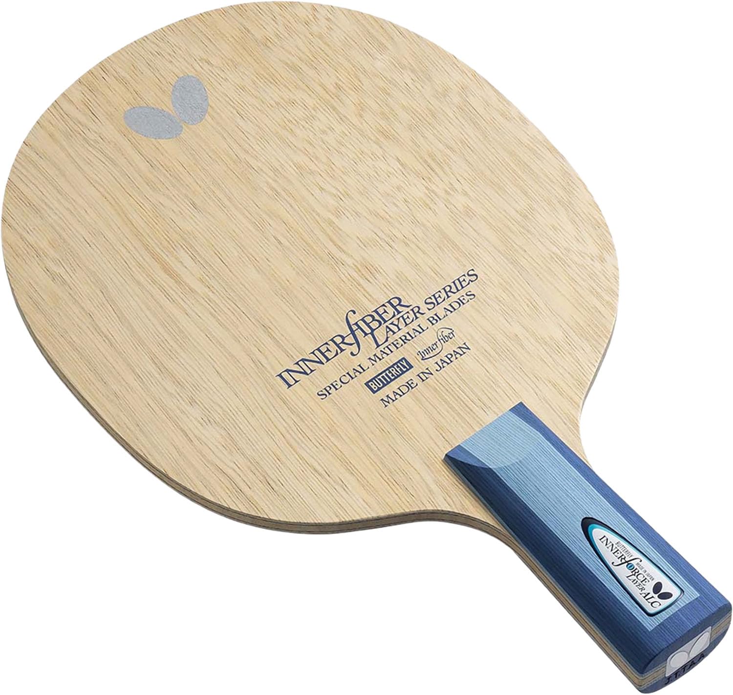 

Butterfly Innerforce Layer ALC Table Tennis Racket 5-Ply Wood 2 Layers Arylate-Carbon Blade Thickness 6.0mm J.T.T.A. Certified CS 23680